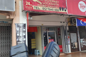 kedai kunci di Juru, Malaysia
