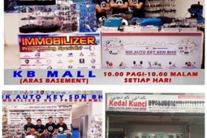 kedai kunci di Kota Bharu, Malaysia