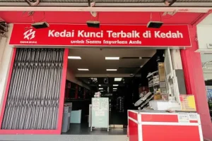 kedai kunci di Kuala Kedah, Malaysia
