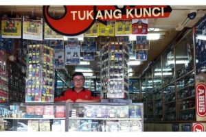 kedai kunci di Seberang Perai, Malaysia